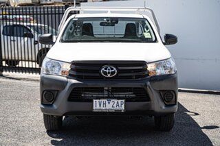 2022 Toyota Hilux TGN121R Workmate 4x2 White 6 Speed Sports Automatic Cab Chassis