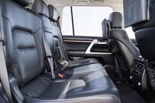 2018 Toyota Landcruiser VDJ200R Sahara White 6 Speed Sports Automatic Wagon