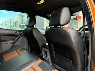2017 Ford Ranger PX MkII 2018.00MY Wildtrak Double Cab Orange 6 Speed Sports Automatic Double Cab