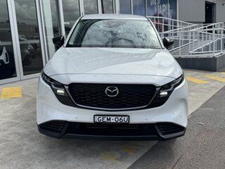2026 Mazda CX-5 KM0HA0 G25 SKYACTIV-Drive i-ACTIV AWD Pure Rhodium White 6 Speed Sports Automatic.