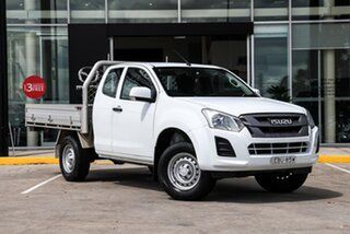 2018 Isuzu D-MAX MY18 SX Space Cab White 6 Speed Sports Automatic Cab Chassis.