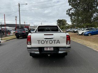 2017 Toyota Hilux GUN126R SR5 Double Cab White 6 Speed Sports Automatic Utility