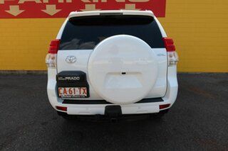 2012 Toyota Landcruiser Prado KDJ150R GXL White 5 Speed Sports Automatic Wagon