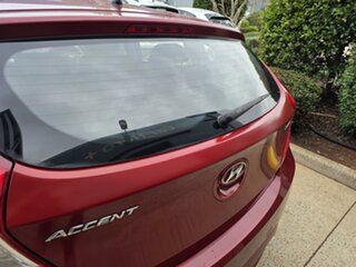 2019 Hyundai Accent RB6 MY19 Sport Metallic Red 6 Speed Automatic Hatchback