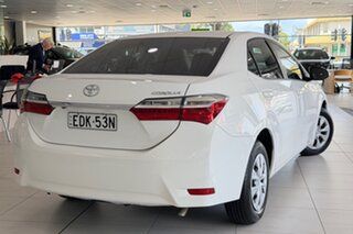2019 Toyota Corolla ZRE172R MY17 Ascent White 7 Speed CVT Auto Sequential Sedan.