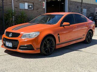 2013 Holden Commodore VF MY14 SS Orange 6 Speed Manual Sedan.