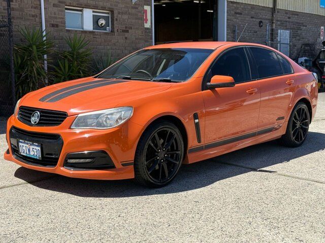 Used Holden Commodore VF MY14 SS Wangara, 2013 Holden Commodore VF MY14 SS Orange 6 Speed Manual Sedan