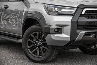 2022 Toyota Hilux GUN126R Rogue Double Cab Silver 6 Speed Sports Automatic Utility.