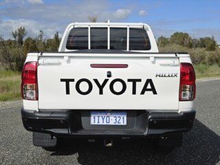 2024 Toyota Hilux GUN126R SR Double Cab White 6 Speed Sports Automatic Utility