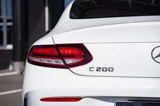 2019 Mercedes-Benz C-Class C205 809MY C200 9G-Tronic White 9 Speed Sports Automatic Coupe
