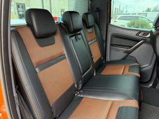 2017 Ford Ranger PX MkII 2018.00MY Wildtrak Double Cab Orange 6 Speed Sports Automatic Double Cab