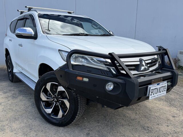 Used Mitsubishi Pajero NX MY16 GLX LWB (4x4) Hoppers Crossing, 2015 Mitsubishi Pajero NX MY16 GLX LWB (4x4) White 5 Speed Auto Sports Mode Wagon