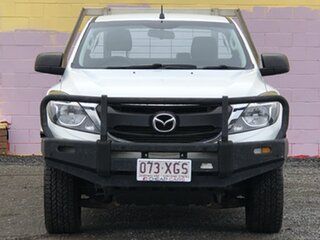 2017 Mazda BT-50 UR0YG1 XT 4x2 Hi-Rider White 6 Speed Manual Cab Chassis
