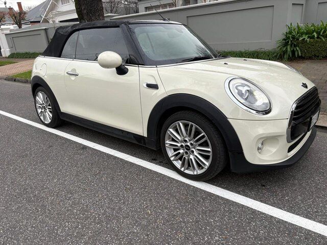 Used Mini Convertible F57 Cooper Prospect, 2018 Mini Convertible F57 Cooper White 6 Speed Automatic Convertible