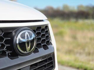 2024 Toyota Hilux GUN126R SR Double Cab White 6 Speed Sports Automatic Utility