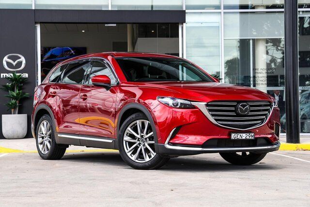 Used Mazda CX-9 TC Azami SKYACTIV-Drive i-ACTIV AWD Kirrawee, 2017 Mazda CX-9 TC Azami SKYACTIV-Drive i-ACTIV AWD Red 6 Speed Sports Automatic Wagon