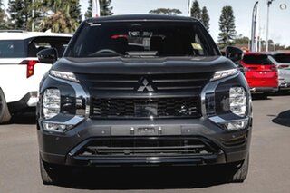 2026 Mitsubishi Outlander ZM MY26 Black Edition 2WD Graphite Grey 8 Speed Constant Variable Wagon.