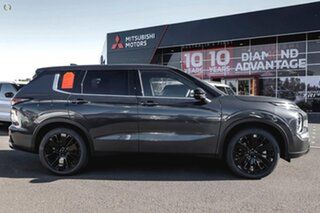 2026 Mitsubishi Outlander ZM MY26 Black Edition 2WD Graphite Grey 8 Speed Constant Variable Wagon.
