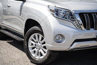 2017 Toyota Landcruiser Prado GDJ150R Altitude Silver 6 Speed Sports Automatic Wagon.