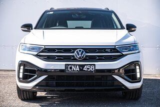 2023 Volkswagen T-ROC D11 MY23 R DSG 4MOTION White 7 Speed Sports Automatic Dual Clutch Wagon.