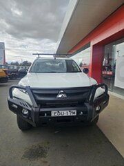 2020 Mitsubishi Triton MR MY20 GLX Double Cab ADAS White 6 Speed Sports Automatic Cab Chassis.