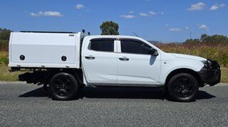2021 Isuzu D-MAX RG MY21 SX Crew Cab White 6 Speed Sports Automatic Cab Chassis