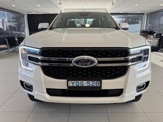 2022 Ford Ranger PY 2022MY XLT Double Cab FullTime 4WD DR White 10 Speed Sports Automatic