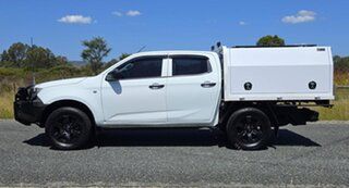 2021 Isuzu D-MAX RG MY21 SX Crew Cab White 6 Speed Sports Automatic Cab Chassis