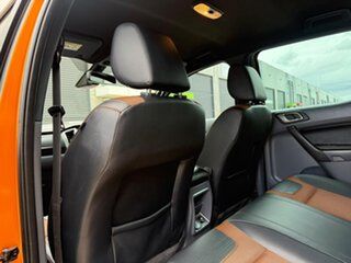 2017 Ford Ranger PX MkII 2018.00MY Wildtrak Double Cab Orange 6 Speed Sports Automatic Double Cab