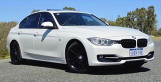 2013 BMW 320d F30 MY1112 320d White 8 Speed Sports Automatic Sedan.