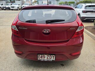 2019 Hyundai Accent RB6 MY19 Sport Metallic Red 6 Speed Automatic Hatchback