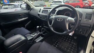 2015 Toyota Hilux KUN26R MY14 SR5 Double Cab White 5 Speed Automatic Utility