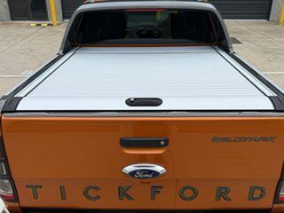 2017 Ford Ranger PX MkII 2018.00MY Wildtrak Double Cab Orange 6 Speed Sports Automatic Double Cab