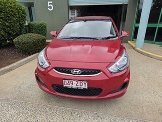2019 Hyundai Accent RB6 MY19 Sport Metallic Red 6 Speed Automatic Hatchback
