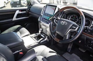 2018 Toyota Landcruiser VDJ200R Sahara White 6 Speed Sports Automatic Wagon