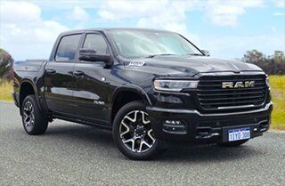 2025 Ram 1500 DT MY26 Laramie Sport Crew Cab SWB Hurricane SO RamBox Black 8 Speed Automatic Utility.