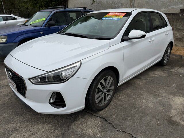 Used Hyundai i30 PD MY18 Active Clontarf, 2018 Hyundai i30 PD MY18 Active White 6 Speed Manual Hatchback