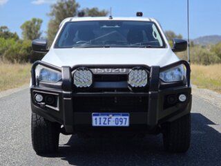 2021 Isuzu D-MAX RG MY21 SX Crew Cab White 6 Speed Sports Automatic Cab Chassis.