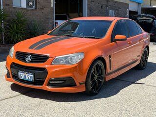 2013 Holden Commodore VF MY14 SS Orange 6 Speed Manual Sedan.