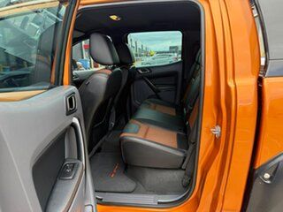 2017 Ford Ranger PX MkII 2018.00MY Wildtrak Double Cab Orange 6 Speed Sports Automatic Double Cab