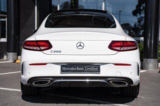 2019 Mercedes-Benz C-Class C205 809MY C200 9G-Tronic White 9 Speed Sports Automatic Coupe