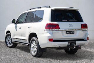 2018 Toyota Landcruiser VDJ200R Sahara White 6 Speed Sports Automatic Wagon
