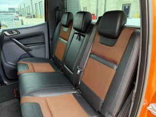 2017 Ford Ranger PX MkII 2018.00MY Wildtrak Double Cab Orange 6 Speed Sports Automatic Double Cab