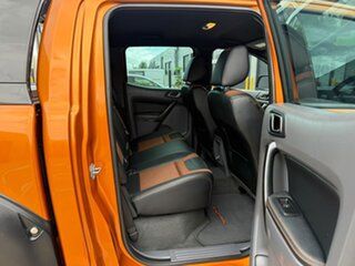 2017 Ford Ranger PX MkII 2018.00MY Wildtrak Double Cab Orange 6 Speed Sports Automatic Double Cab