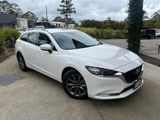 2022 Mazda 6 GL1033 Touring SKYACTIV-Drive White 6 Speed Sports Automatic Wagon.