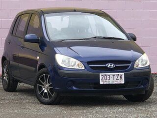 2006 Hyundai Getz TB MY06 Blue 5 Speed Manual Hatchback.