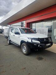 2020 Mitsubishi Triton MR MY20 GLX Double Cab ADAS White 6 Speed Sports Automatic Cab Chassis.