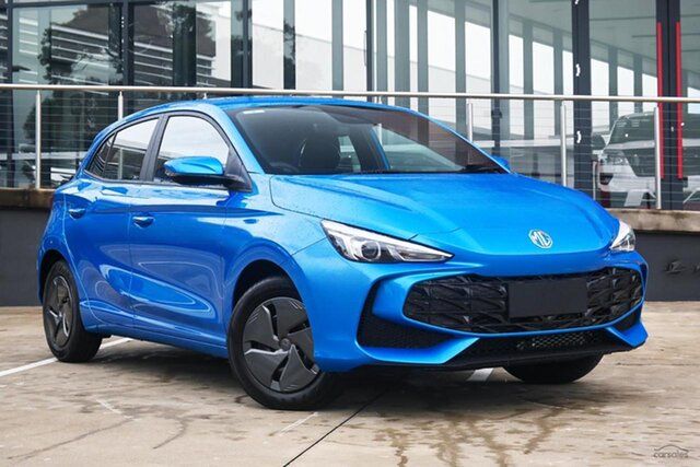 Demo MG MG3 ZP22 MY26 Vibe Wodonga, 2026 MG MG3 ZP22 MY26 Vibe Blue 8 Speed Constant Variable Hatchback