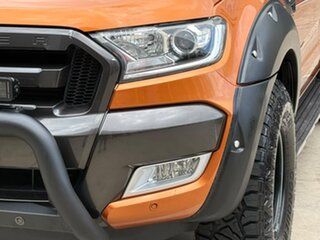 2017 Ford Ranger PX MkII 2018.00MY Wildtrak Double Cab Orange 6 Speed Sports Automatic Double Cab