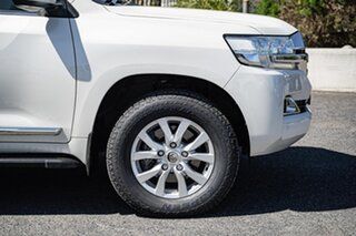 2018 Toyota Landcruiser VDJ200R Sahara White 6 Speed Sports Automatic Wagon